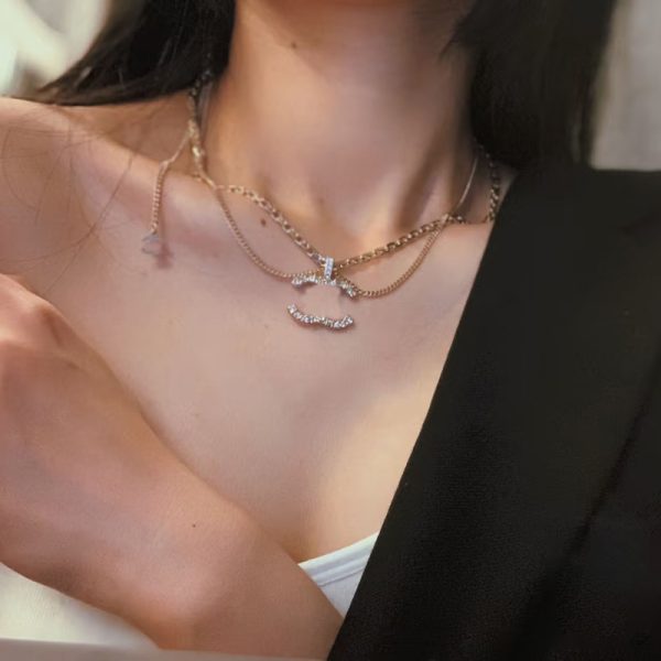 Classic Letter Necklace - Image 3