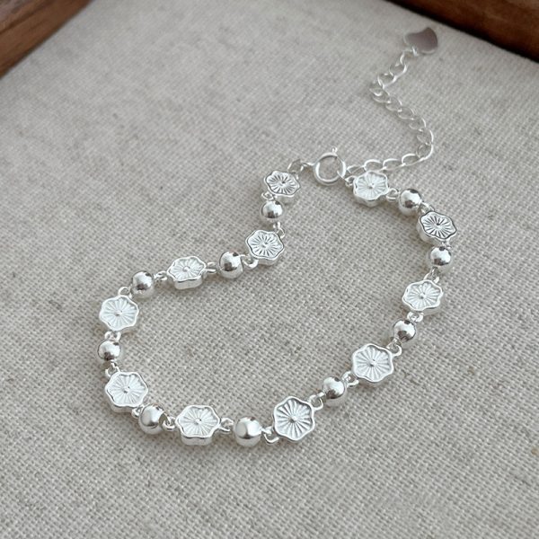 Summer Fresh and Cool Peach Blossom Bracelet
