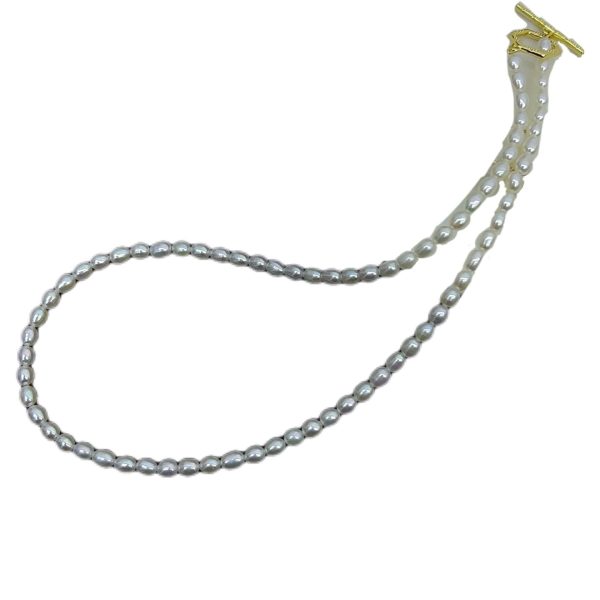 Freshwater Shell-less Pearl Necklace