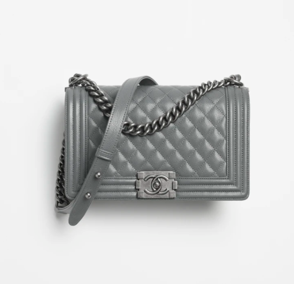 CHANEL BOY CHANEL Lid Pack Dark Grey