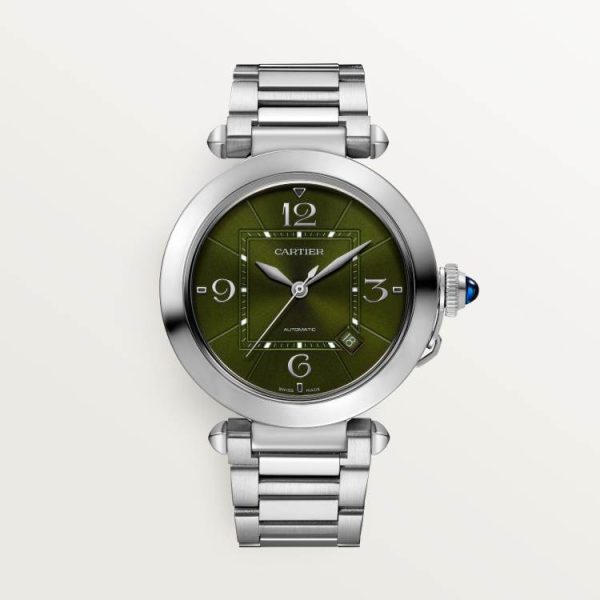 PASHA DE CARTIER Watch 41mm Stainless Steel Automatic Winding